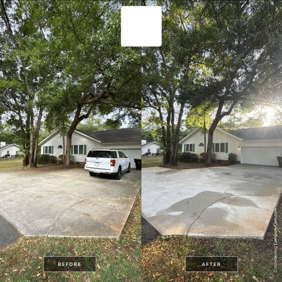aqua wave driveway cleaning