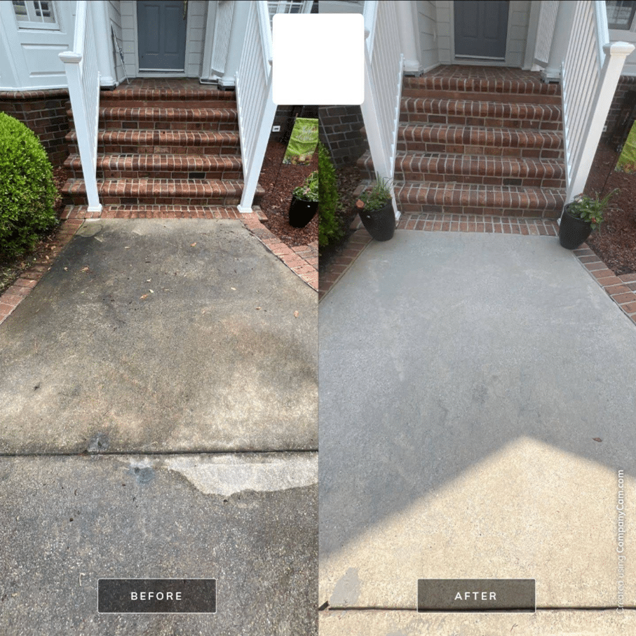 aqua wave sidewalk cleaning