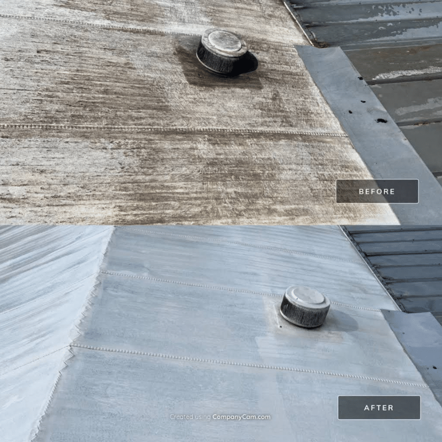 aquawave softwash roof cleaning